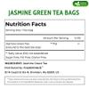 FreshDrinkUS, Premium 135 Jasmine Green Tea Bags, 100% Natural & Pure from Jasmine Green Herbal Tea. Made with Natural Material Tea Bags. No Sugar, No Caffeine, No Gluten, Vegan. view 2