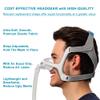 Headgear Replacement 2Packs Compatible with AirFit N20 Mask, 2Packs Elasticity Premium Nylon Soft Headgears+2Pairs Features Magnetic Clips (Medium) view 4