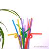 100PCS Milkshake Straws Plastic Bendy Party Straws Drinking Straws Bendable Party Fancy Straw for Cocktails Cold Smoothies view 2