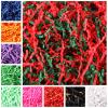 Zonon 10 Pack 300g Crinkle Cut Paper Shred Filler for Packing and Empty Basket Filler, Raffia Tissue Paper Stuffers Gift Boxes for Wrapping Party Supplies(Christmas Color) view 1