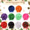 Zonon 10 Pack 300g Crinkle Cut Paper Shred Filler for Packing and Empty Basket Filler, Raffia Tissue Paper Stuffers Gift Boxes for Wrapping Party Supplies(Christmas Color) view 2