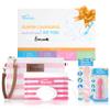 Bumco Baby Essentials Set - Personalized Diaper-Changing Baby Shower Gifts for Girls, Baby Gift Set with 2 Baby Bum Brushes (Original & Mini) + Diaper Clutch Bag + Wipes Wristlet, Newborn Gift Set