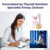 Bright Naturals Thyroid Renew Supplement - Thyroid Support for Women with Zinc, Selenium, Copper, Ashwagandha & L-Tyrosine - 60 Capsules view 4