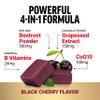 Force Factor Total Beets Ultimate Heart Health Chews for Blood Pressure Support, with Beetroot Powder, CoQ10, B Vitamins & Grapeseed Extract for Blood Flow & Energy, Black Cherry, 60 Soft Chews view 4