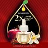 Air Wick Vibrant Plug in Scented Oil Refill, Infused with Essential Oils, Plug in Air Fresheners for Home, Fall Scent, Fall Dcor, Warm Apple & Cinnamon, 5 ct view 3