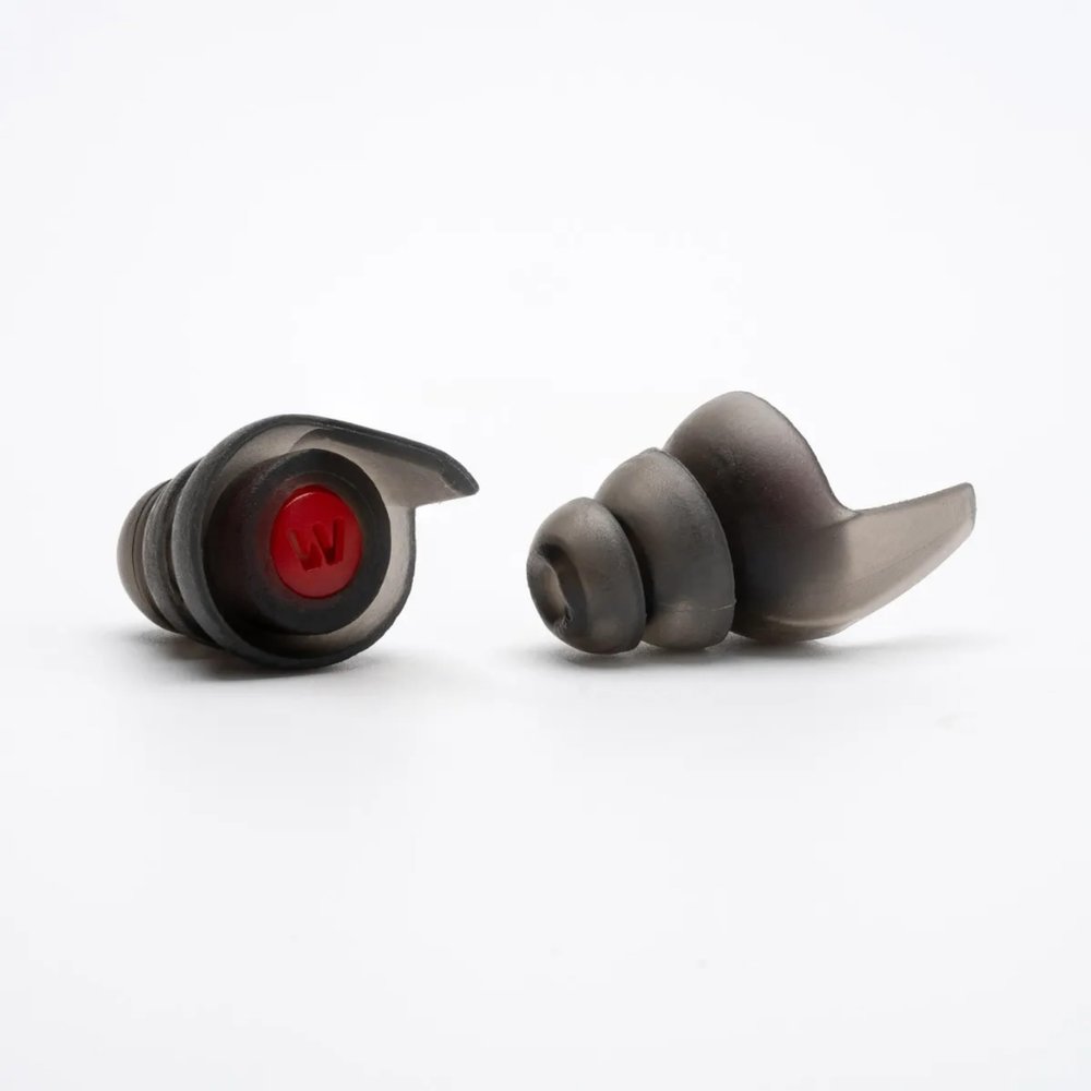 Westone TRU Work Earplugs Reusable Universal Fit 16 dB Earplugs for Work, Noise Reduction Hearing Protection with Red Filters Comfortable, Washable for Construction, Lawn & Power Tools