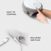 AmaMedic AM-8017 Hand Massager w/Finger Compression, Hand Acupuncture, Air Compression, Soothing Heat Therapy view 2