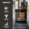 MTN OPS Beta Alanine Powder Pre Workout for Muscle Endurance & Strength, 3g of Beta Alanine per Serving, Unflavored 100 Servings view 4