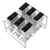 aqxreight Stainless Steel Ice Cream for Home and Commercial Use Compatible with Standard Sticks DIY Kitchen Tool for Making Six Popsicles at Once view 4