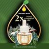 Air Wick Vibrant Plug in Scented Oil Refill, Infused with Essential Oils, Plug in Air Fresheners for Home, Winter Woods & Frosted Ivy, 5 ct view 3