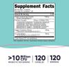 Nutricost Probiotic for Women 10 Billion CFU, 120 Capsules - Complex with Acacia Fiber, Uva Ursi & Cranberry Extract, Non-GMO & Gluten Free view 2