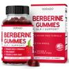 Berberine Gummies with Ceylon Cinnamon (1,200mg) Premium Sugar-Free Berberine Ceylon Cinnamon Supplement for Adults - Third-Party Tested, Non-GMO & Made in USA - 60 Count Chewable Gummies view 1