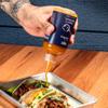 bartaco Signature Habanero Hot Sauce Gift Pack Set 9 oz | Squeezable Bottle + Cap for Convenience | with Yellow Bell Peppers + Pineapple + Carrots + Turmeric view 3