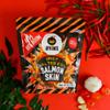 IRVINS Hot Boom Spicy Salted Egg Salmon Skin Chips & Crisps  Premium Hand Cooked, Halal, Keto-Friendly, High Protein Snack, Dangerously Addictive, Real Salted Egg, Spicy, (3.3 oz, Pack of 3) view 4