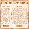 200 Pcs Fall Disposable Hand Towels for Bathroom Fall Guest Napkins White Orange Pomegranate Guest Towel Napkins Disposable Guests Decorative Flower for Baby Shower Wedding view 2