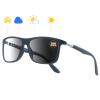 Missfive Photochromic Bifocal Reading Glasses Men Blue Light Protection, Designer Transition Retro Computer Readers Far and Near Dual-Use Lens Stylish Vintage Eyeglasses Matte Gray Eyewear, 2.0x view 1