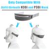 3 Packs Headgear Compatibility with Airfit/Airtouth N30i and P30i Closed Edges Replacement Headgear Strap for N30i/P30i CPAP Nasal Mask Replace Part(Without Mask Frame) view 4