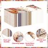 100 Pcs Fall Napkins Thanksgiving Guest Napkins Pumpkins Autumn Leaves Paper Napkins, 3 Ply Disposable Autumn Paper Towels for Fall Thanksgiving Party Supplies Table Decorations Bathroom Kitchen Home view 3