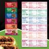Whole Wheat Fig Bars Variety Pack. Includes 12 Pack-Two of Each Nature's Bakery Fig Bar Strawberry, Apple Cinnamon, Raspberry, Peach Apricot, Blueberry and Original in GFMH Box. Soft Baked Vegan Snack view 2