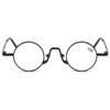 XINGNIAN 40mm Creative Small Round Black Reading Glasses Presbyopic Glasses Steampunk Fashion Retro Metal Readers +2.00 view 4