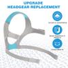 AirFit F20 Headgear, 2 Packs Replacement Mask Headgear Strap with Magnetic Clips, Compatible with F20 Full-face Mask, CPAP Accessories Supplies view 2