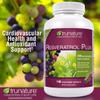 TruNature Resveratrol Plus, 250 Milligram Standardized Trans-Resveratrol 140 Vegetarian Capsules view 2