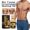 2PCS Therm Bee Venom Chest Muscles Bee Venom Oil and Gel for Men view 2
