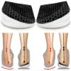 BIGGCOOL Corrective Insoles for Supination & Over-Pronation, Orthotics Medial & Lateral Heel Wedge Inserts for Foot Alignment, Bow Legs, Knee Pain (Black-3 Layers, S: Women 4-7.5/Men: 6-7) view 1
