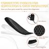 BIGGCOOL Corrective Insoles for Supination & Over-Pronation, Orthotics Medial & Lateral Heel Wedge Inserts for Foot Alignment, Bow Legs, Knee Pain (Black-3 Layers, S: Women 4-7.5/Men: 6-7) view 2
