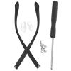 1 Pair Universal Tr90 Eyeglass Replacement Arms - Anti-Skid Temples for Secure Fit Easy Installation & Compatibility with Most Frames view 1