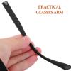 1 Pair Universal Tr90 Eyeglass Replacement Arms - Anti-Skid Temples for Secure Fit Easy Installation & Compatibility with Most Frames view 3