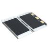 MAAOBR Portable Wheelchair Ramp Aluminum, Non-Slip Folding Handicap Ramp, Portable Ramp with Handle, Threshold Ramp with an Applied Slip-Resistant Surface for Steps, Stairs, Doorways(Size:47.2*30in) view 1