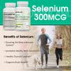 Selenium 300 mcg - Selenium Supplement - Supports Immunity - Essential Minerals Supplement - 250 Tablets view 2