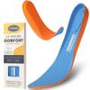 7STROBBS Cushion Insoles for Mens,Shock Absorbing Gel Shoe Inserts for Foot Pain Relief,Replacement Comfort Inner Soles for Work Boots and All Day StandingBlue-US9 view 1