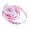 10 Yards Baby Shower Party Ribbon, Light Blue Satin Ribbon,Satin Ribbon Rolls,Blue Pink Baby Shower Christening Party Favor Gift Stain Ribbon (Pink) view 2