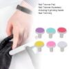 Baby Nail Trimmer Replacement Pads Electric Nail File Grinding Heads Accessory Set view 2