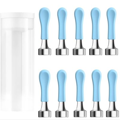 BEBIRD Original Ear Cleaner Replacement Tips, 10pcs Waterproof Silicone Ear Spoon for Ear Wax Removal Endoscope, Ear Cleaning Tips Set for Most Model R1/Earsight Plus/X17Pro/30S/W3/T15/X3/X1/R3 etc
