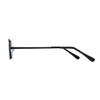 3 Pairs of 34mm Creative Small Round Black Reading Glasses Mini Round Frame Gray Sunglasses Retro Spring Hinge Lightweight 17g Metal Readers +2.50 view 4