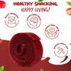 Fruit Roll Ups Healthy Snacks for Kids and Adults Vegan non-GMO no Added Sugar Natural Strawberry Fruit Strips for School and Lunch [16 Count] view 3
