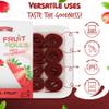 Fruit Roll Ups Healthy Snacks for Kids and Adults Vegan non-GMO no Added Sugar Natural Strawberry Fruit Strips for School and Lunch [16 Count] view 4