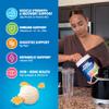 Pure Protein All-In-One Powder, Rich Chocolate - Whey & Collagen, High Fiber, Vitamins, No Added Sugar, Non-GMO, Gluten-Free, 1.25lb view 4