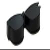 Calabria Kool Klean Eyeglasses Lens Cleaner Kit Black 15 ml Cleaning Spray, White Microfiber Cleaning Cloth Eyewear Cleaning view 1