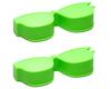 Calabria Kool Klean 2 Pack Eyeglasses Lens Cleaner Kit Green 15 ml Cleaning Spray, White Cleaning Cloth Eyewear Cleaning Kit view 1