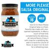 Don-E-G's "More Please" Original Salsa - Authentic Irresistible Homemade Taste, Made with a Secret Family Recipe, Made in Arkansas, 16 oz (1 Pack) view 2
