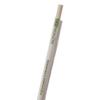 Eco-Products Compostable Plastic Straws, 10.25" Long, 7mm Diameter, Case of 1250, Natural White Wrapped Disposable Plant Based PHA Plastic, Standard Sized Drinking Straw, ASTM Compliant, BPI-Certified view 1