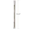 Eco-Products Compostable Plastic Straws, 10.25" Long, 7mm Diameter, Case of 1250, Natural White Wrapped Disposable Plant Based PHA Plastic, Standard Sized Drinking Straw, ASTM Compliant, BPI-Certified view 3
