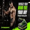 Strike Gum 5 packs of 5 Pieces |90mg natural caffeine|100mg alpha gpc| Sugar Free| Vegan | Made in the USA | Premium Energy Gum view 4