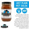 Don-E-G's "More Please" Just Plain Hot Salsa - Authentic Irresistible Homemade Taste, Made with a Secret Family Recipe, Made in Arkansas, 16 oz (1 Pack) view 2