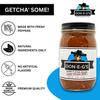 Don-E-G's "More Please" Just Plain Hot Salsa - Authentic Irresistible Homemade Taste, Made with a Secret Family Recipe, Made in Arkansas, 16 oz (1 Pack) view 3