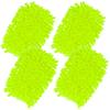 4-Pack Fleece Dusters for Swiffer, 360 Reusable Duster Refills Heavy Duty Pads for Swiffer Hand Duster Dry Duster, Green view 1